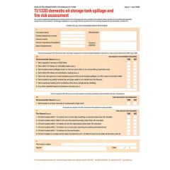 Regin Domestic Oil Storage Tank Spillage/Fire Risk Assessment Report Pad REGPO13