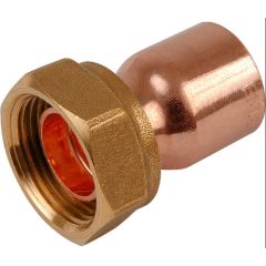 15mm X 1/2  Inch Straight EF Tap Connector